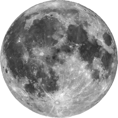 Full Moon Transparent Background